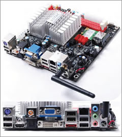 Zotac IONITX-A- U and IONITX-B- E 